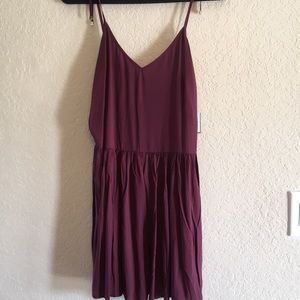 NWT Kate Spade • Burgundy Romper